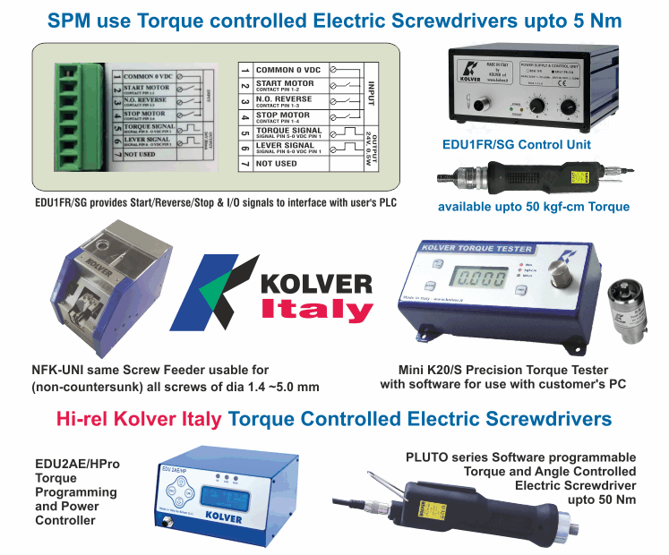 Electric Screwdrivers by Kolver