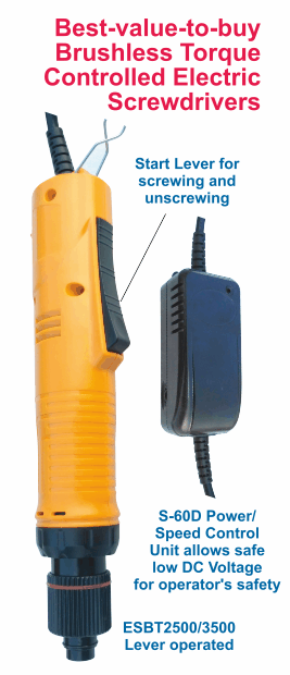 Brushless Electric Screwdrivers