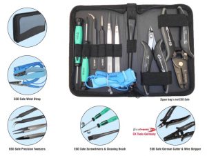 Esd Safe Tool Kit In Zipper Bag For Repair Work Esd Safe Tool Box India