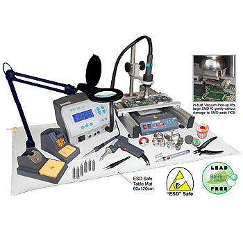 Rework/Repair & Soldering Package for SMD Chips & ICs