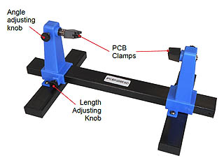 Adjustable Printed Circuit Board Holder P/N: IPCBH200ESD