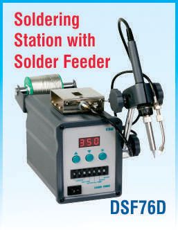 Soldering Station with Solder Wire Feeder DSF76D
