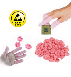 ESD Safe Pink Finger Cots
