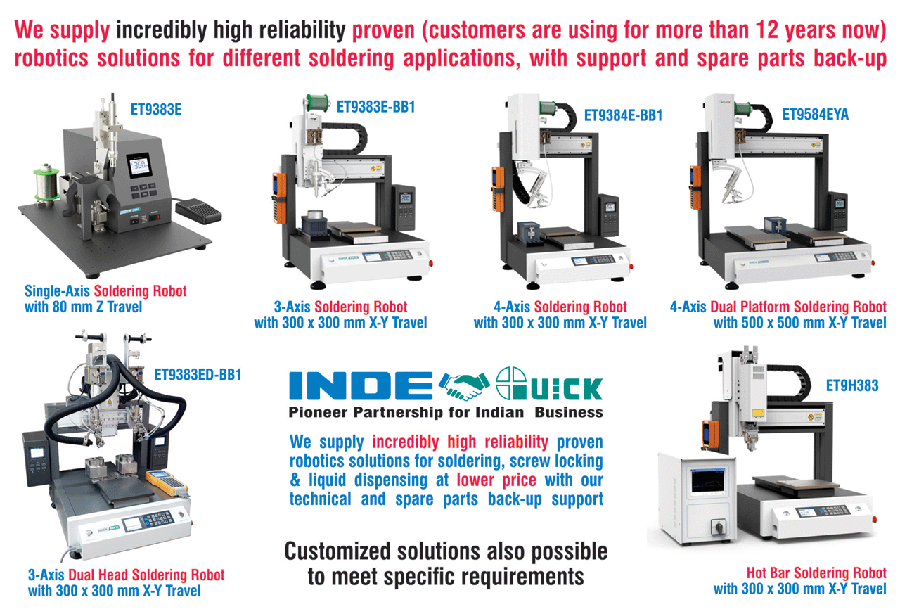 Quick Soldering Robot - Dispensing Robot - Screw Fastening Robot - Best Price in India
