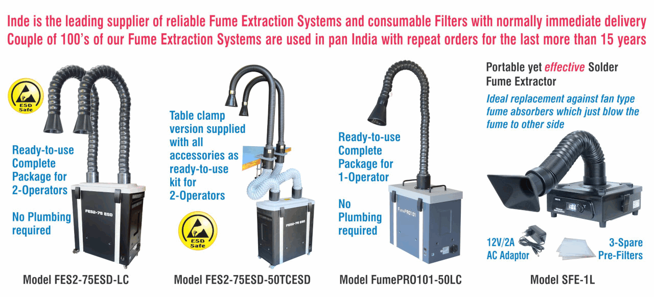 Fume Extraction Systems (Complete Range)